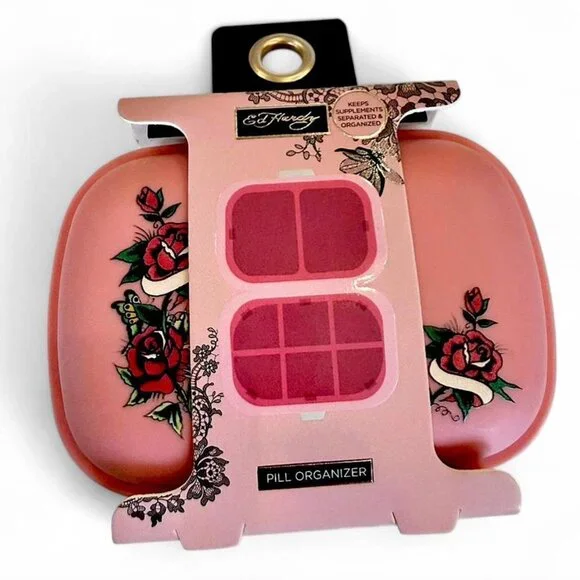 Ed Hardy Tattoo Art Organizer for Pills, Supplements or Anything Else! - Picture 1 of 1